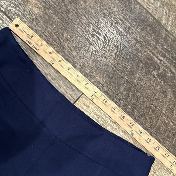 Coldwater Creek Women's Midweight Midi Skirt Navy Size 14 - Picture 4 of 6